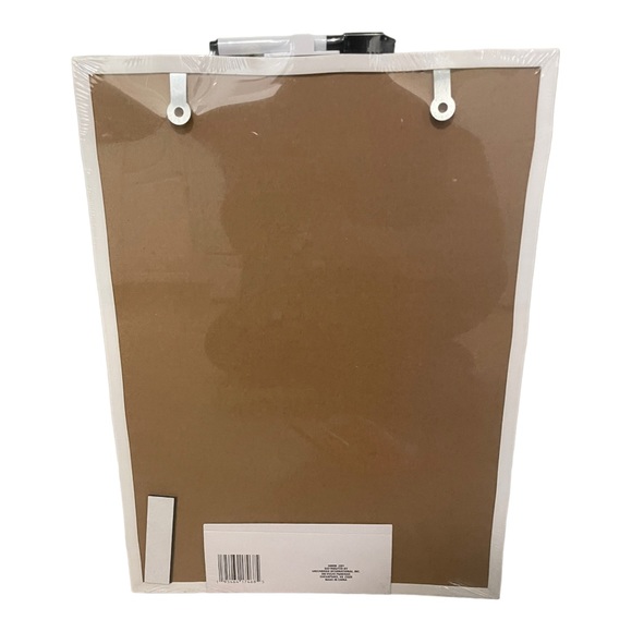 Magnetic Dry Erase 12x16” Weekly Planning Wall Mount Memo Board & Marker Set NWT - Picture 4 of 12